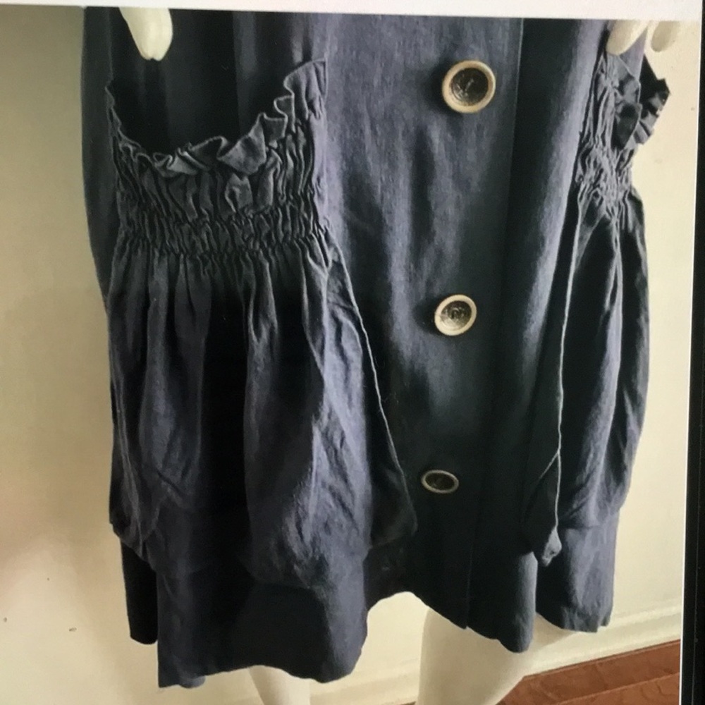 New For Cynthia Navy Blue Midi Dress - Picture 14 of 15
